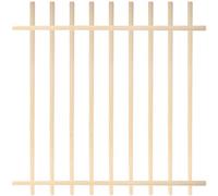 Toddmomy Triangular Wooden Window Trim 10 Pcs 50Cm Pine Wood Strips for Exterior and Interior Window Frame Decoration and Crafting