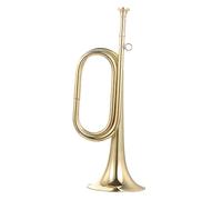Toddmomy Trumpet Bugle for Beginners Copper Wind Instrument for Orchestra Easy to Play Lightweight Design Starter Bugle for Future Musicians