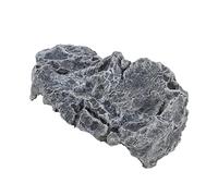Toddmomy Turtle Basking Platform Realistic Resin Simulation Rock for Aquatic Reptiles for Fish Tanks and Aquariums Provides Natural Sunbathing and Hiding and Colorfast Design