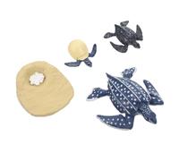 Toddmomy Turtle Growth Cycle Models Set Educational Animal Evolution Figurines for Boys and Girls Realistic Simulation Turtles for Early Learning and Science Exploration