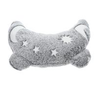Toddmomy U-shaped Pet Neck Pillow for Small Dogs and Cats Glow Dark Half-moon Cushion for Calming Sleep Soft and Comfortable Cat Toy for Indoor Use