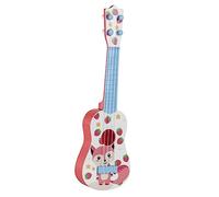 Toddmomy Ukulele for Cartoon Simulation Guitar for Boys Musical Instrument for Early Education Develops Creativity Coordination for Beginners