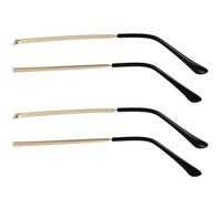 Toddmomy Universal Glasses Arms Replacement Metal Eyeglasses Repair Kit Sturdy Lightweight Design for Comfortable Fit Suitable for Daily Use 2 Pairs