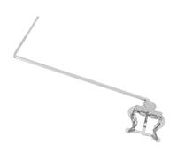 Toddmomy Universal Silver Iron Marching Music Clip with Practicability and Durability for Playing Music Portable Clamp-on Rack Accessory