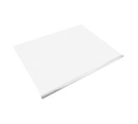 Toddmomy Universal Tempered Glass Fridge Shelf Replacement 430x320mm with Edge Trim, Enclosed Refrigerator Storage Divider for Fresh Food and Freezer Use in Household Kitchens