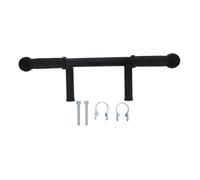 Toddmomy Universal with Pressure-reducing Grip Stainless Steel Stroller Handle Extender Black Plastic and Metal Construction for Shopping Trips and Family Outings