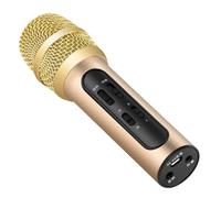 Toddmomy USB Charging Microphone Condenser Mic for Live Singing with Handheld Design High Sensitivity and Noise Reduction for Mobile Karaoke and Streaming