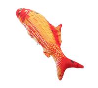 Toddmomy Valentine's Day Goldfish Pillow Soft Kawaii Plush Pillow for Boy Girl Animal Zipper Cognitive Development Toy