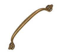 Toddmomy Vintage Copper Bronze Drawer Pull Handle, Retro Wardrobe Cabinet Knob with Rustic Finish, 16.5cm Chinese Style Copper Door Handle for Kitchen Bathroom Furniture