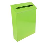 Toddmomy Vintage Wall Mount Mailbox Retro Style Iron Post Box for Outdoor Use Weather-resistant Letter Box with Capacity Easy to Install Decorative Wall-mounted Mailboxes for Home and