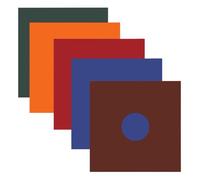 Toddmomy Vinyl Record Sleeves 5Pcs Protective Jackets for 12-Inch Vinyl Albums Polypropylene Outer Covers for Home Use