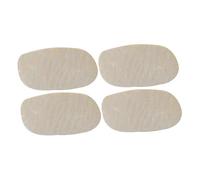 Toddmomy Violin String Pads 4Pcs Sheepskin Bridge Protectors for Students and Musicians Comfortable, Stable Design for Playing on the Move