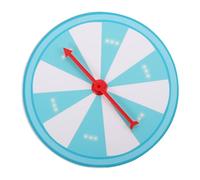 Toddmomy Wall Hanging Prize Wheel Turntable Editable Blank Spaces Fun Spinning Game for Parties Carnivals Trade Shows Classrooms Creative Prop