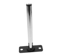Toddmomy Wall Mounted Barbell Holder Hole Diameter Stainless Steel Weight Plate Rack for Home Gym Vertical Heavy Duty Organizer for Barbells Belts Jump Ropes Space-saving Fitness Storage