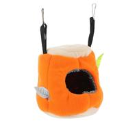 Toddmomy Warm Bird Nest Hammock for Parrots and Hamsters Cozy Hanging Bed for Soft Material for Pets to Comfortably Their Cage