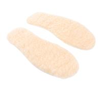Toddmomy Warm Insole 1 Pair Breathable Imitation Lamb Hair and Eva Material Shoe Inserts for School Shoes Protecting Feet in Cold Winter
