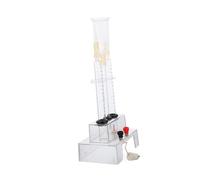 Toddmomy Water Electrolysis Equipment Compact Chemistry Teaching Instrument for School Laboratory Science Experiments Learning Prop Portable Electrolysis Demonstrator for Student Education