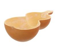 Toddmomy Water Scoop Gourd Bath Scoop Portable Lightweight Natural Gourd Stylish Elegant Convenient Water Ladle for Homes and Travel