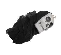 Toddmomy Weatherproof Hanging Skeleton Ghost Halloween Decor for Outdoor Trees Reusable Spooky Skull Decoration Easy to Install Halloween Party Prop for Haunted Atmosphere