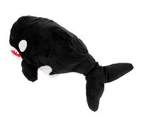 Toddmomy Whale Hand Puppet Plush Sea Animal for Educational Storytelling Prop Birthday for Boys and Movable Mouth Design