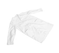Toddmomy White Lab Coat Dress Unisex Scientist Costume for Role Play Comfortable Long Sleeve Medical Chemistry Outfit with Buttoned for Science Exploration and Healthcare Dress-up