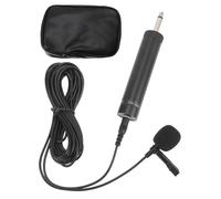 Toddmomy Wide Application Lapel Microphone for Saxophone for Stage Speeches and Ktv Performances