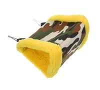 Toddmomy Winter Warm Parrot Hammock Bird Nest Hanging Bed for Cage Small Pets Comfortable Sleeping Resting Hideaway for Budgies Ferrets Chinchillas