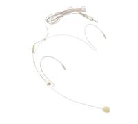 Toddmomy Wired Headset Microphone Vocal Condenser Mic with Lightweight Plastic Unobstructed Head-mounted Design for Teaching, Lectures, and Graduation Party Use