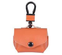 Toddmomy Wireless Earphone Cover Leather Case with Precise Cut-Out Charging Port Earphone Protector Anti-Lost Hook for Outdoor Use