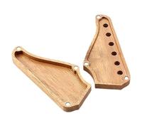 Toddmomy Wood Guitar Pick Box Portable Guitar Picks Storage Case for Guitarists to Store Practice
