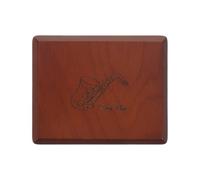 Toddmomy Wood Reed Case for Clarinet Alto Saxophone and Tenor Sax Double-sided Storage Holds Up to Reeds Protective Box and Bass Clarinet Accessories