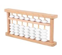 Toddmomy Wooden DIY Traditional School Abacus for Learning Arithmetic Educational Counting for Students Lightweight Mathematical Tool for Practice and Math Education