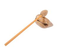 Toddmomy Wooden Fish Percussion Instrument for Children Carved Meditation Knocker Creative Buddhist Musical Toy for Toddlers for Early Education and Sensory Play