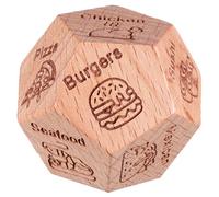 Toddmomy Wooden for Romantic Evenings Small Size Meal Decider for Fun Dinner Games Prop for Food Decisions