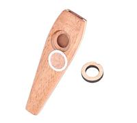Toddmomy Wooden Kazoo for Boys and Girls Orff Instrument Educational Toy Bright Colors Wooden Harmonica Partner for Ukulele Guitar