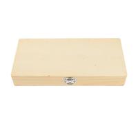 Toddmomy Wooden Microscope Slide Storage Box with Slots and Content Specimen Slide Case Storage Container for Laboratory and Teaching Use