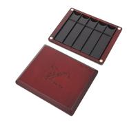 Toddmomy Wooden Reed Storage Box for Alto Saxophone and Clarinet Double-sided Design Holds Up to Reeds Scratch-resistant for Bass Clarinet and Sax Players