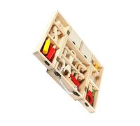 Toddmomy Wooden Simulation Tool Cabinet Set Funny Repair Kit for Educational Playset for Boys and Enhances Coordination and Problem Solving Skills