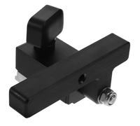 Toddmomy Woodworking Limiter T-Track Stop Block with Ergonomic Square Handle for Precise Fence Positioning and Easy Sliding Clamp in T-Slot Woodworking Tools Accessories