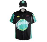 Todeeral Men's Ricky Bobby shirt Talladega Nights adult short sleeve shirt Halloween costume, Z3896gn, Medium