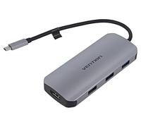 TODHB Hub USB 3.0 Grey Number of Port: 5 0.15m ABS, Aluminium VENTION