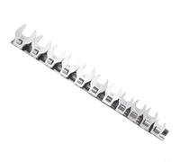 Todikaper 10-22mm Open End Wrench Set 11pc 3/8 Drive Ratchet