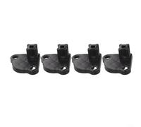 Todikaper 4PCS Black Canopy Connectors Replacement Parts, Gazebo Foot Brackets Plastic Fit 21×21mm Tube for Pop-Up Tent Canopy Gazebo Outdoor Furniture