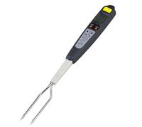 Todikaper Food Meat Thermometer with Probe Fork Temperature BBQ Cooking Tool for Fish Beef Veal Lamb Pork Chicken Turkey Celsius Fahrenheit