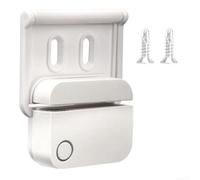 Todikaper Garage Door Bracket for Ring Alarm Contact Sensor 2nd Gen Enhanced Security White Plastic Mount