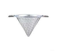 Todikaper Professional Chef Soup Strainer 30cm for Broth | Rust-proof steel, fine mesh filtering, ergonomic grip, fits large pots, dishwasher safe