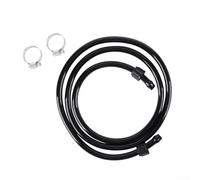 Todikaper PVC Replacement Hose for Backpack Sprayers 47.24 Inch (1.2m) High Pressure Resistant Tubing, 1/4" ID Thread Nut & Clamps, Fits Most 4-5 Gallon Electric Garden Sprayer