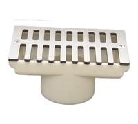 Todikaper Space-Saving Side Drain DN50 for Tight Corners(DN50 Large)