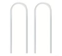 Todikaper U-Shaped Acrylic Plant Climbing Frame Indoor Trellis Support, for Vines Flowers,Monstera Ivy Wisteria Hoya 41x10x1cm 2 Pack