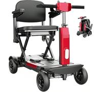 TODIMART Folding Mobility Scooter for Seniors & Adults, 10.4 Ah Battery
